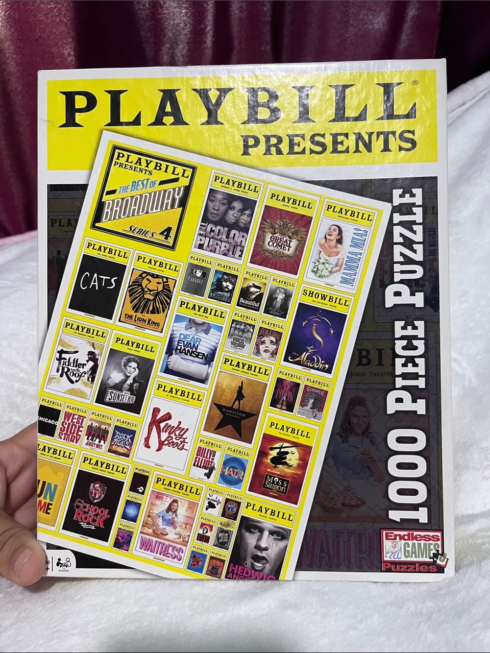 Presents Broadway Collectible 1000-Piece Puzzle - Yellow